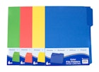 Letter Size File Folders - Assorted Colors, 6 Pack image number null