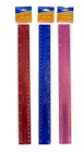 12" Metal Rulers - Assorted Colors image number null