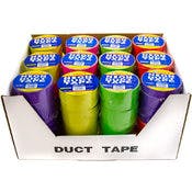 Neon Duct Tape - Assorted Colors, 1.89" x 10'