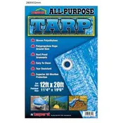 All-Purpose Blue Tarps- 12' x 20'
