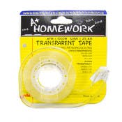Transparent Tape with Dispenser - 0.5" x 1000"