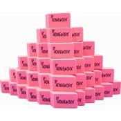 Erasers - Pink, Wedge, 576 Pieces