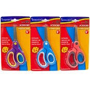 School Scissors - 5, Assorted Colors, 48 Pairs
