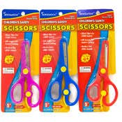 Wholesale Safety Scissors - Assorted Colors, 5 - DollarDays