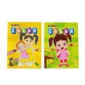 Girls' Jumbo Coloring Books - 96 Pages