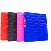 1" Poly 3-Ring Binders - 4 Wave Design Colors