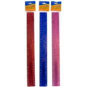 12" Metal Rulers - Assorted Colors