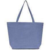 Cotton Pigment Dyed Large Totes - Blue Jean