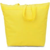 Polyester Large Totes - Bright Yellow
