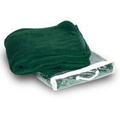 Micro-Plush Fleece Blankets - Forest Green, 50" x 60"