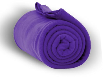 Premium Fleece Blankets - Purple, 50" x 60"
