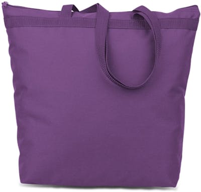 Polyester Large Totes - Purple