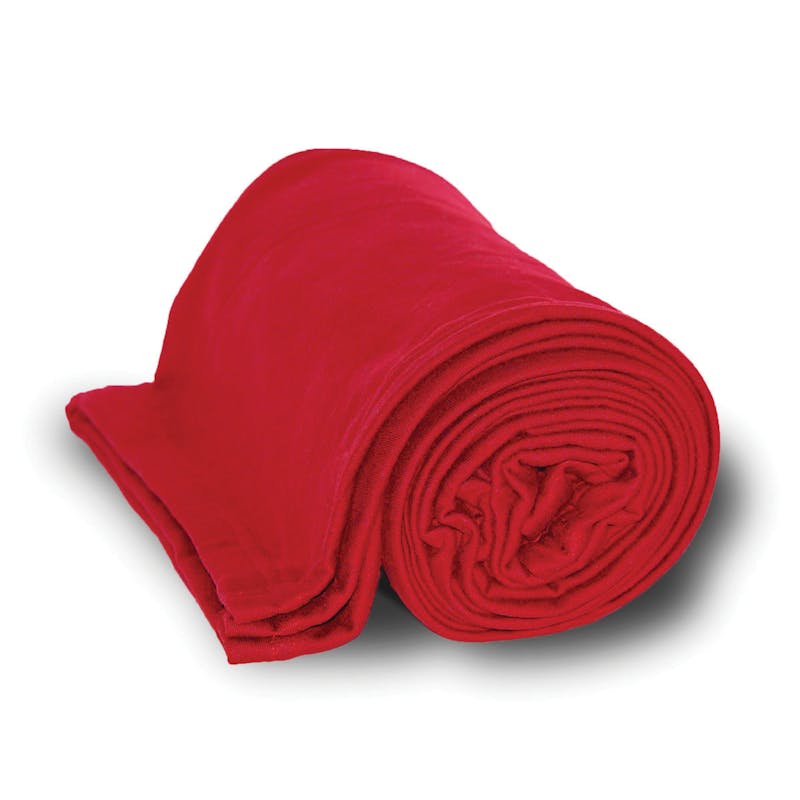 Deluxe Heavyweight Sweatshirt Blanket - Red