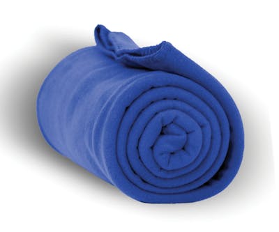 Heavy Weight Fleece Blankets - Royal, 50" x 60"