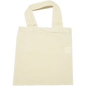 Small Cotton Canvas Totes - Natural