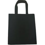 Medium Cotton Canvas Totes - Black