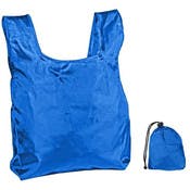 Reusable Shopping Bag with Drawstring Closure-Royal