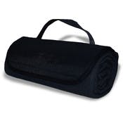 Roll Up Blankets - Black, 47" x 53"