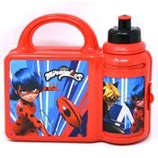 Miraculous Ladybug Combo Lunch Boxes - Water Bottle Included