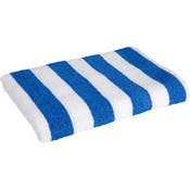 Oxford Cabana Pool/Beach Towels - Blue Stripe, 30" x 60"