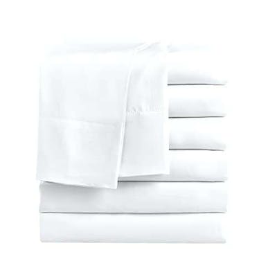 Twin Flat Sheets - White, 66" x 104"