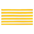 Cabana Stripe Microfiber Beach Towels - Yellow, 30' x 60" image number null