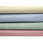 Twin Flat Sheets - 66" x 104", Assorted Colors