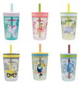 15oz Printed Soft Straw Cups