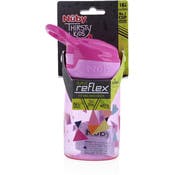 Nuby Push Button Cups with Soft Spout - 12 oz, 18M+, Pink