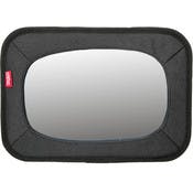 Rear Facing Backseat Baby Mirrors - Black, Shatterproof