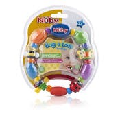 Nuby Teether Toys - Colorful, Multiple Surfaces, 3M+