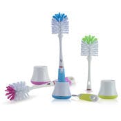 Nuby Baby Bottle Brushes - Stand Included