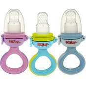 Nuby First Foods Feeders - Hygienic Cover, Squeeze To Feed