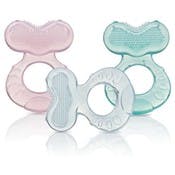 Nuby Silicone Teethers with Bristles - Silicone, Case Included