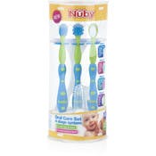 Nuby 4 Stage Oral Care Sets - Colors May Vary