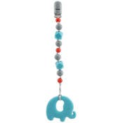 Nuby Silicone Beaded Pacifinders - 0M+, w/Bonus Teether