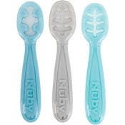 Nuby 3-Stage Silicone Baby's First Spoons - 6+ Months