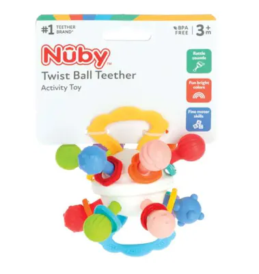 Twist Ball Teether Activity Toys