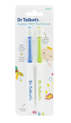 360 Toothbrushes - 2 Pack
