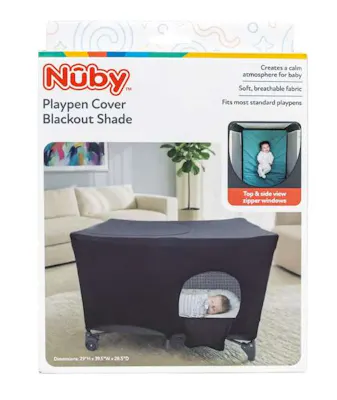 Playpen Shade Cover - Black