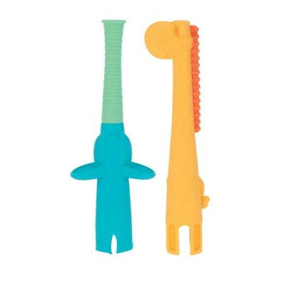 Nuby Tube Teethers, Elephant &amp; Giraffe