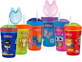 Wholesale Kids Smoothie Cup, Sippy Cup with Straw - Riberry Pink for your  store