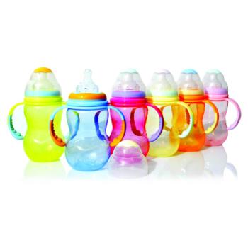 Wholesale Nuby Wide Neck-Non-Drip Baby Bottle with Handles 10 oz