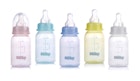 Nuby Baby Bottles - Assorted Tints, 4 oz image number null