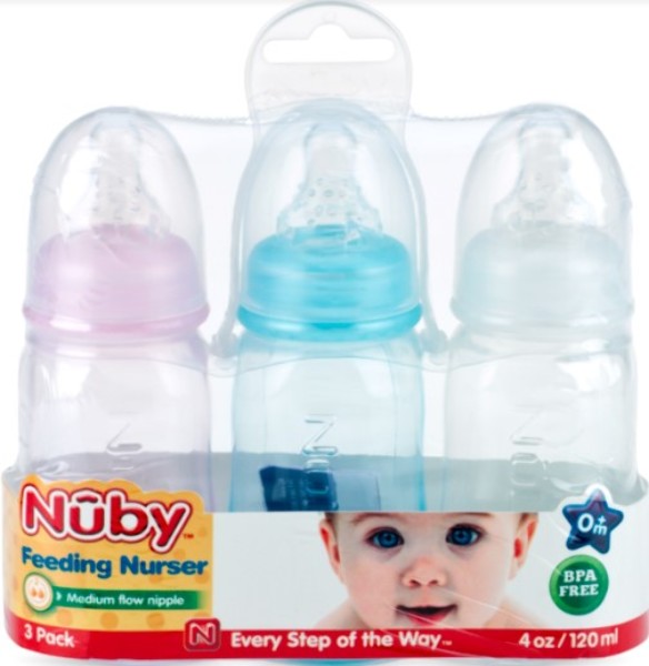 Non-Drip Standard Neck Bottle (3 Pack)