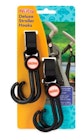Nuby Double Stroller Hooks - 2 Pack, Black image number null