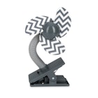 Nuby Cool Baby Stroller Clip-On Fans - Gray image number null