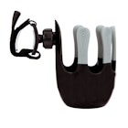 Universal Stroller Cup Holders - Black, Velcro image number null