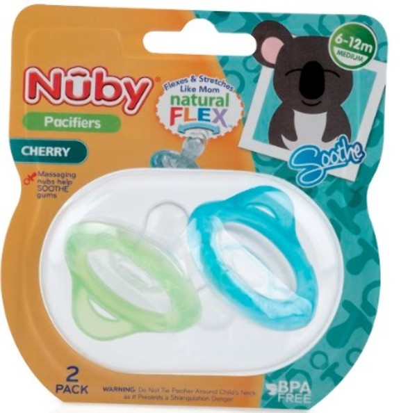 Wholesale Silicone Pacifiers Cherry Shaped, 2 Count DollarDays