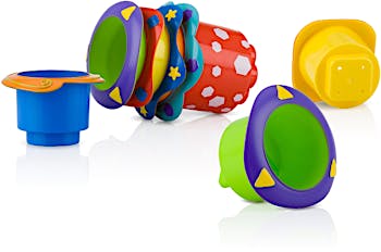 Save on Nuby Wash or Toss Stackable Bowls & Lids Ages 6m+ Order